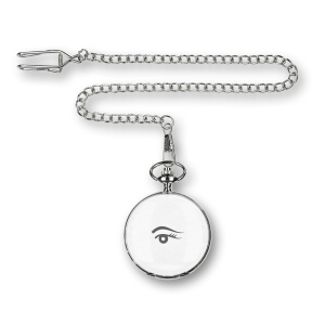 Taschenuhr "Kosmetik" beidseitig zu öffnen