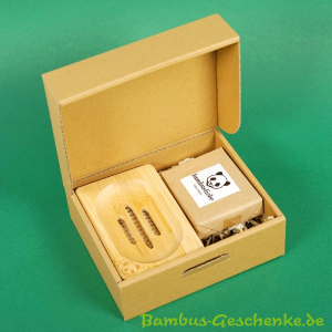 Bambus-Geschenkset "Seife"
