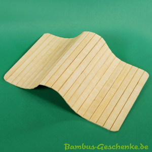 Bambus-Tablett hell für Sofa-Armlehne, flexibel