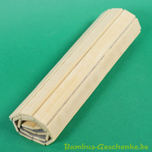 Bambus-Tablett hell für Sofa-Armlehne, flexibel