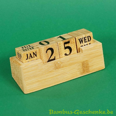 Ewiger Bambus-Kalender