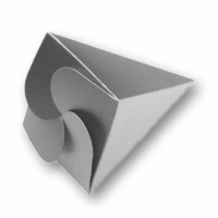 Falt-Geschenkverpackung 127 in Größe 03, 100 x 100 mm
