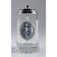 Glas-Bierseidel "Feuerwehr" 