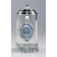 Glas-Bierseidel "Imker"