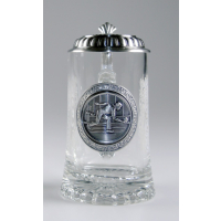 Glas-Bierseidel "Kegeln" 