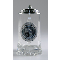 Glas-Bierseidel "Maurer" 