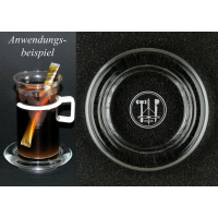 Glasuntersetzer "Gold- und Silberschmied 1"