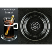 Glasuntersetzer "Zauberer"
