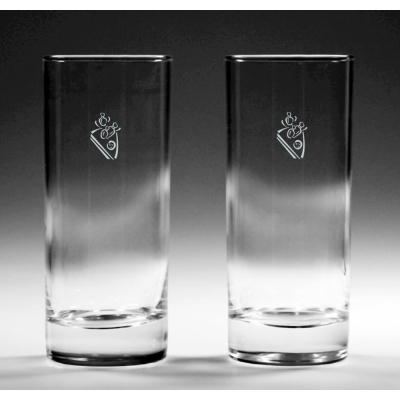 2er-Set Longdrinkgläser Kegeln