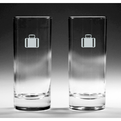2er-Set Longdrinkgläser Koffer