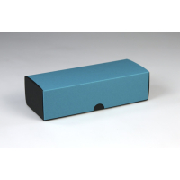 Klappdeckel-Geschenkverpackung zweifarbig 165 x 50 x 50 mm