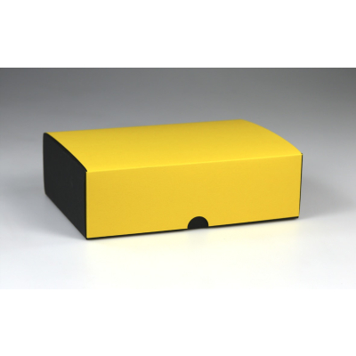 Klappdeckel-Geschenkverpackung zweifarbig 175 x 115 x 60 mm