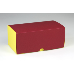 Klappdeckel-Geschenkverpackung zweifarbig 180 x 85 x 85 mm