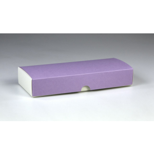Klappdeckel-Geschenkverpackung zweifarbig 190 x 65 x 35 mm