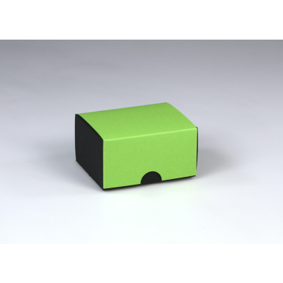 Klappdeckel-Geschenkverpackung zweifarbig 62 x 45 x 45 mm