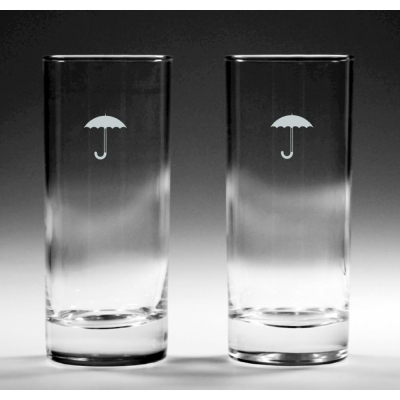 2er-Set Longdrinkgläser Schirmmacher