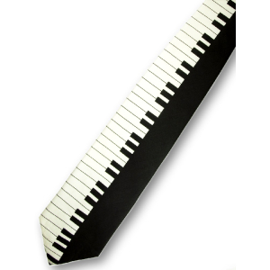 Krawatte "Klavier"