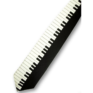 Krawatte "Klavier"