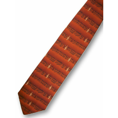 Krawatte "Noten"