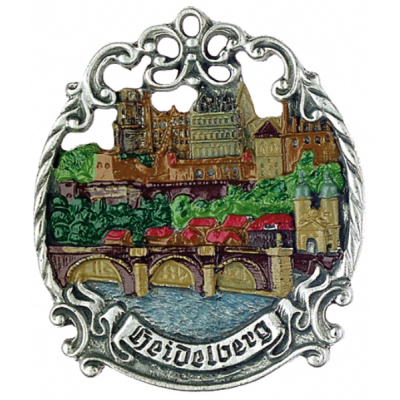 Magnet mit Städtebild Heidelberg
