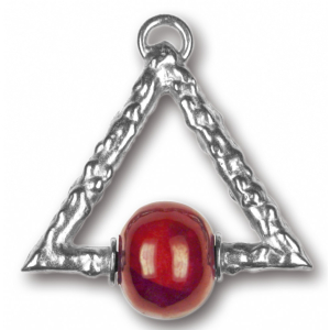 Modula® Anhänger -301- rot (Keramikperle)
