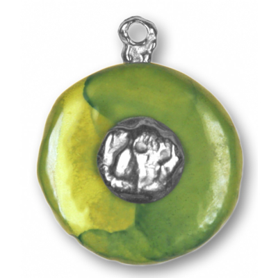 Modula® Anhänger -303- grün (Keramikdonut)