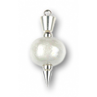 Modula® Anhänger -330- weiß (Keramikperle)