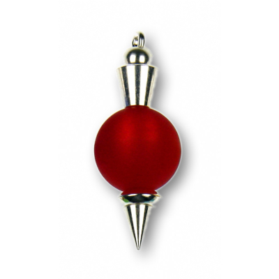 Modula® Anhänger -334- rot (Polarisperle matt)