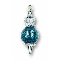 Modula® Anhänger -338- türkis (Polarisperle flitter)