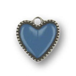 Modula® Anhänger Herzform blau