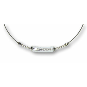 Modula® Collier -5110- kristall (Glaszylinder...