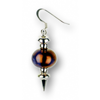 Modula® Ohrschmuck (1 Paar) -101- blau (Keramikperle)