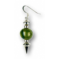 Modula® Ohrschmuck (1 Paar) -101- grün (Keramikperle)