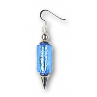 Modula® Ohrschmuck (1 Paar) -104- hellblau (Glaszylinder)