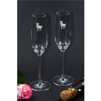2er-Set Sektgläser "Widder"
