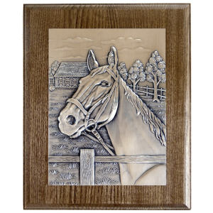 Reliefbild "Pferdekopf"