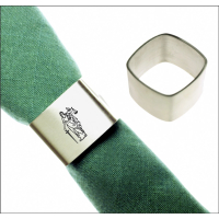 2er-Set Serviettenringe "Justitia"